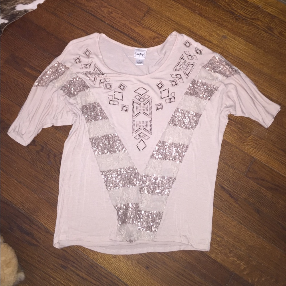 Daytrip sequin shirt